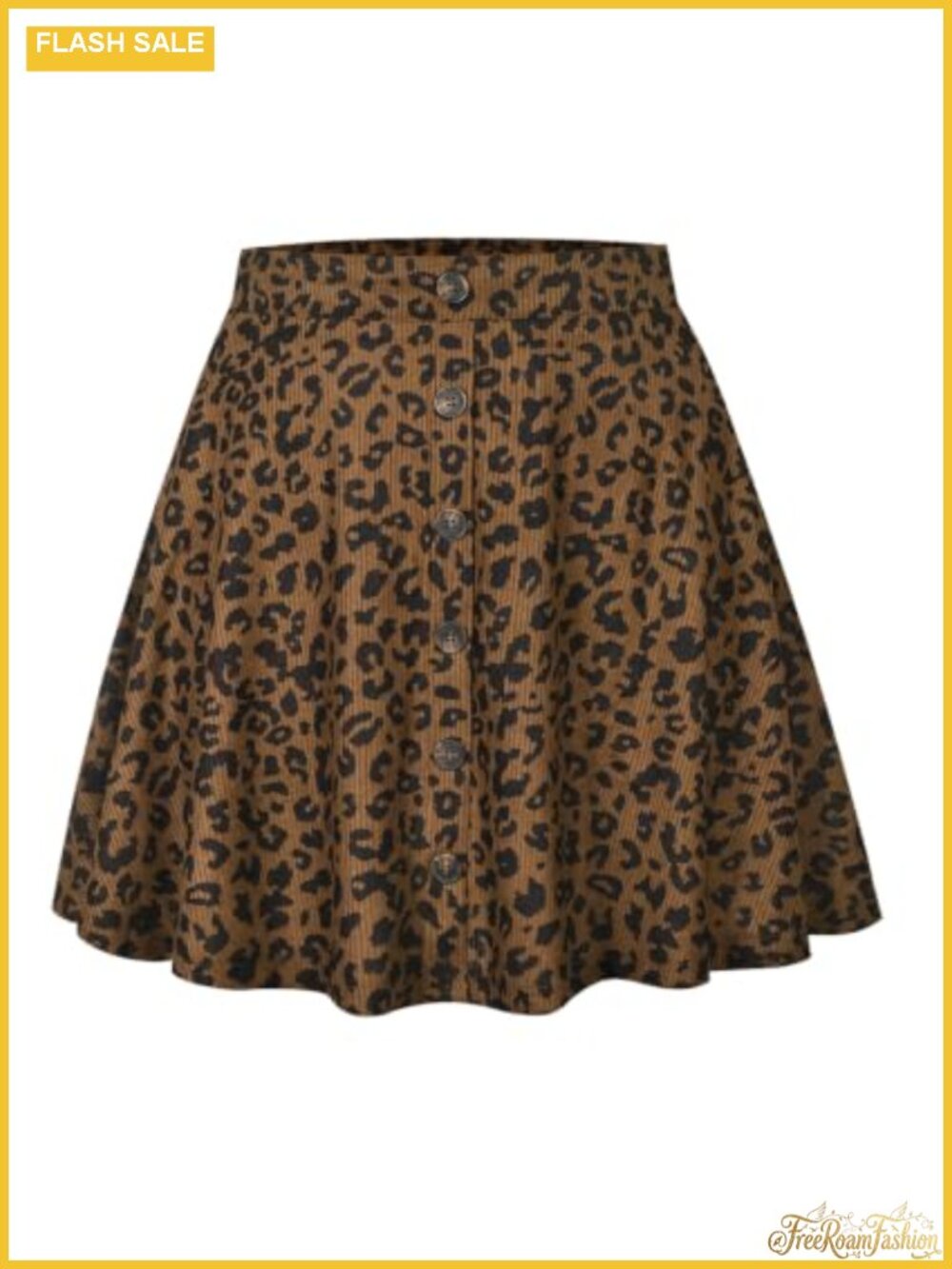 Women's Plus Size Skater Skirt Pleated Elastic Waist Mini